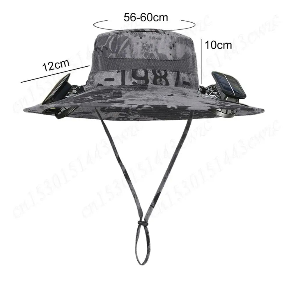 EZ Breezey Solar Sun Hat