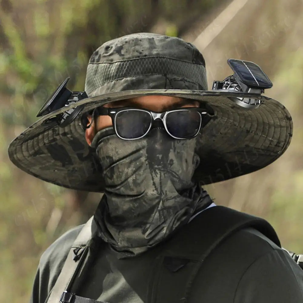 EZ Breezey Solar Sun Hat