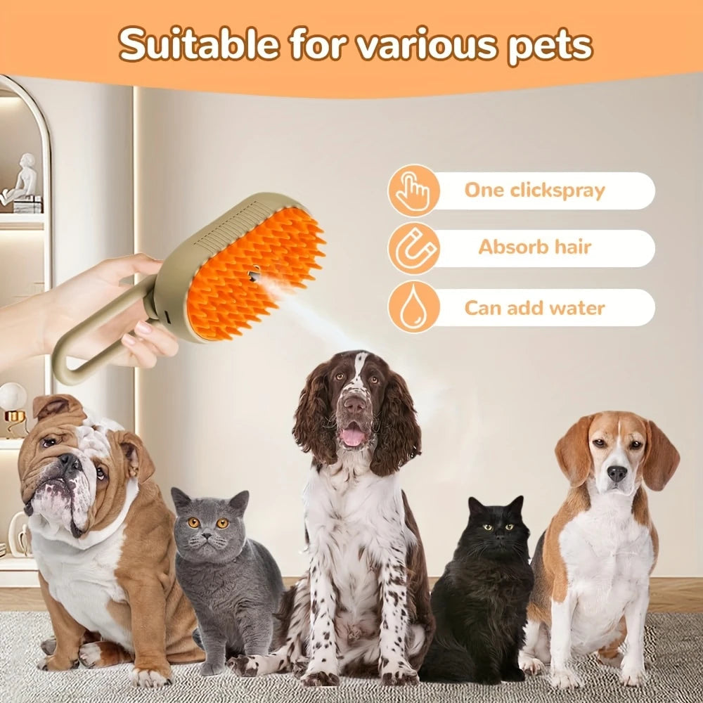 PetGlow Pro Pet Grooming Brush