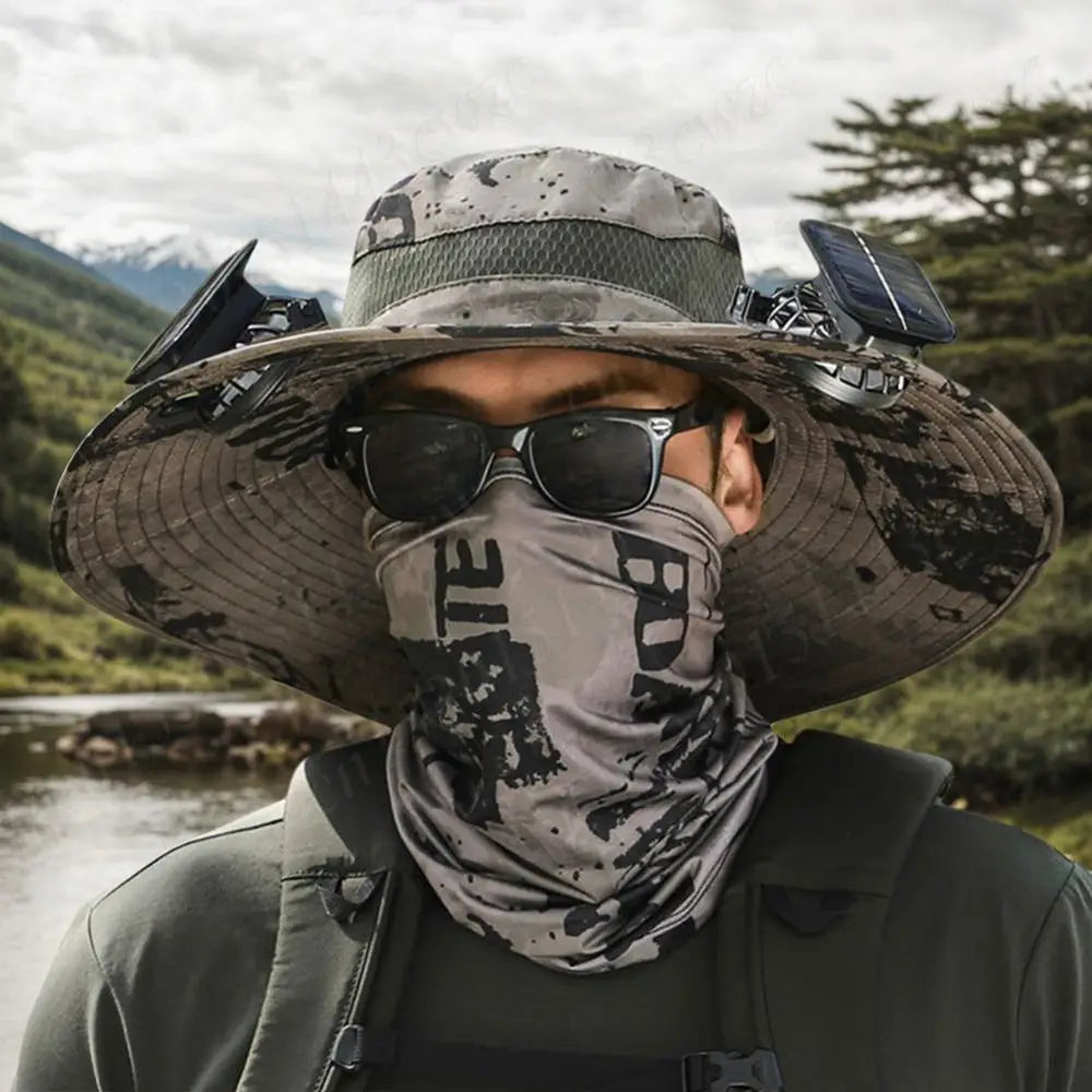 EZ Breezey Solar Sun Hat