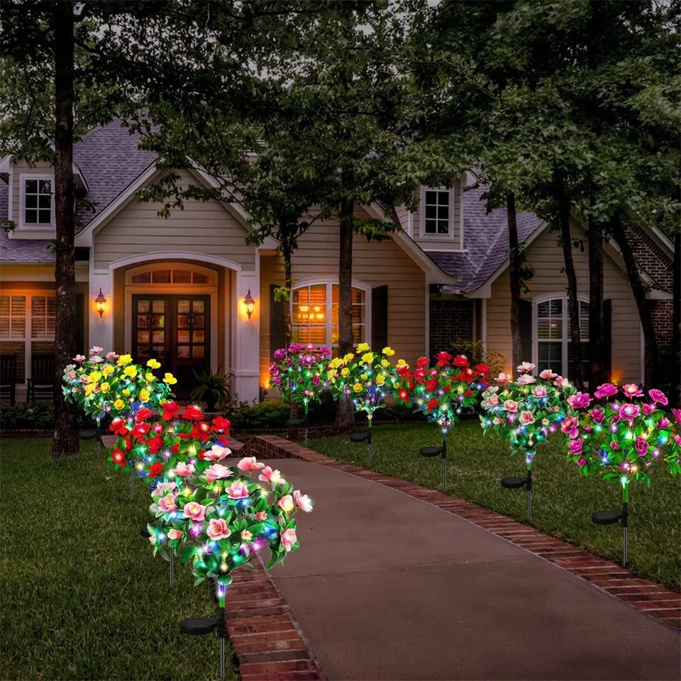 Colorful Solar Garden Lights