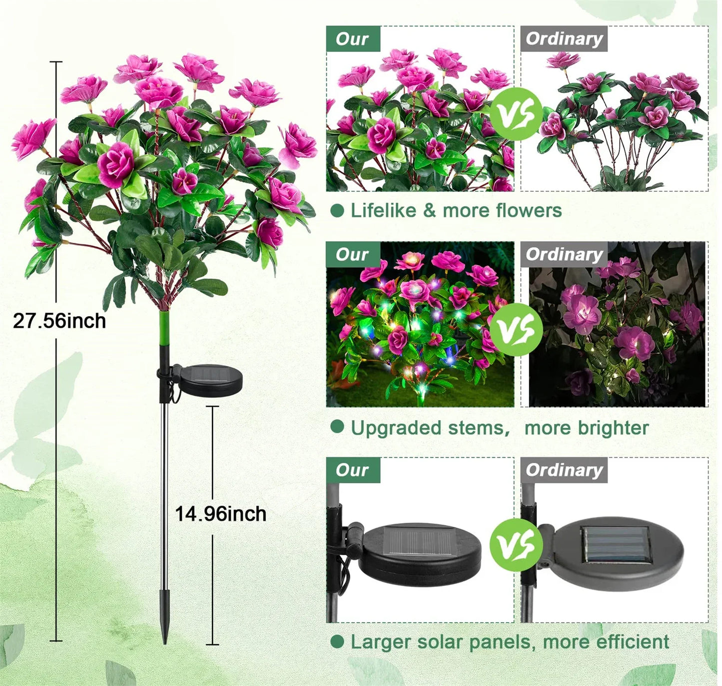 Colorful Solar Garden Lights