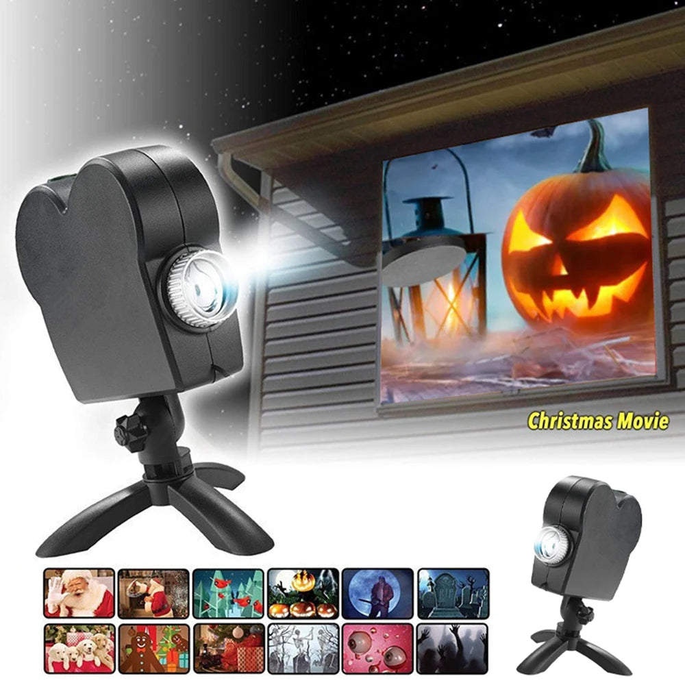 Festive Window Magic Projector