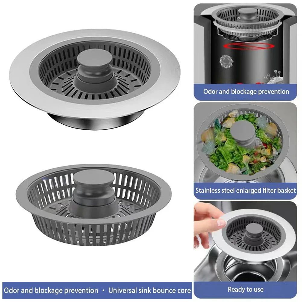 Universal Kitchen Sink Stopper
