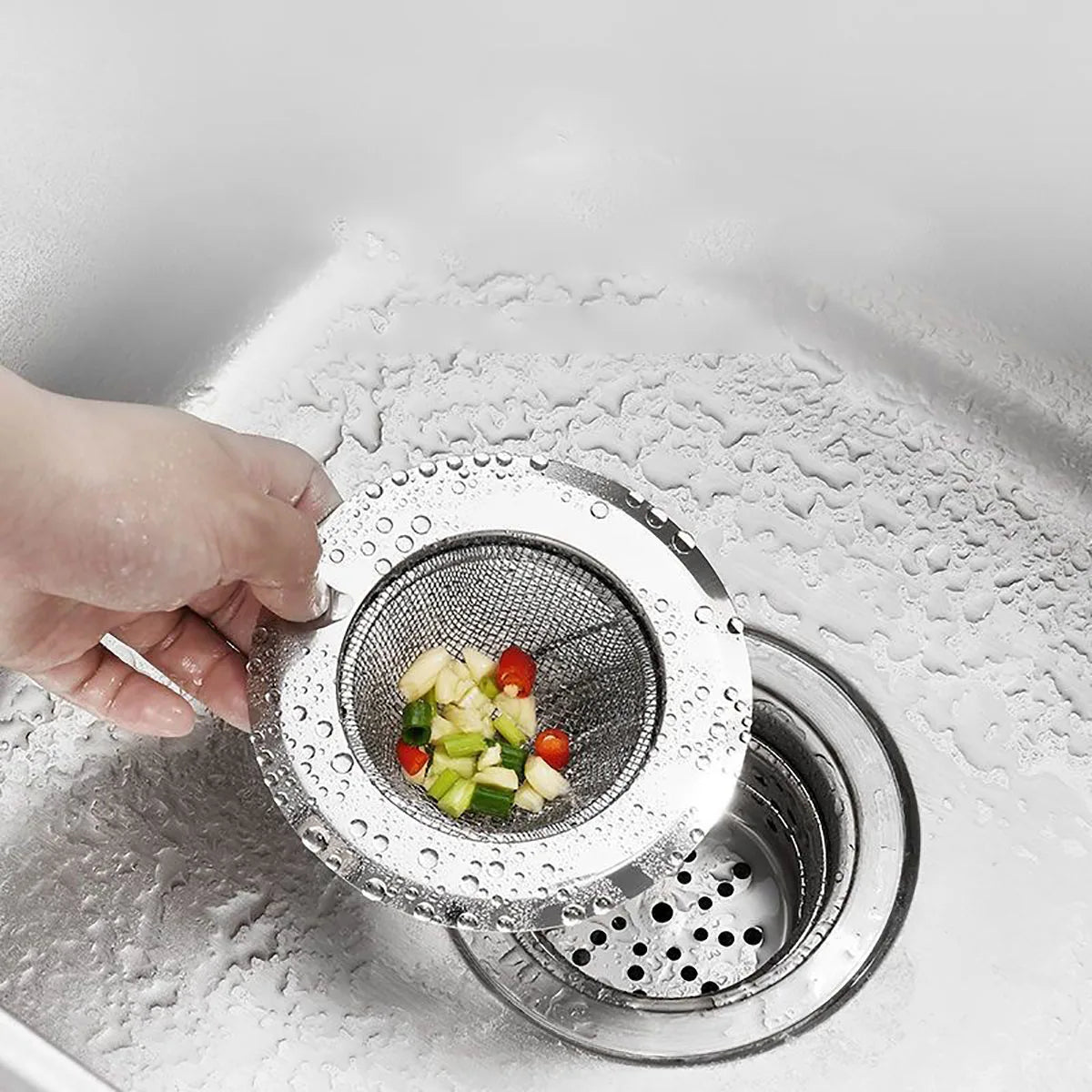 Stainless Steel Kitchen Sink Strainer – Stop Clogs Before They Start