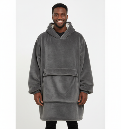 ToastyBoss™ Wearable Heated Hoodie Blanket