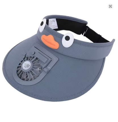 🧒 ChillHalo™  Lil’ Breeze – Viso Hat For Kids