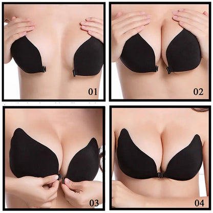 Invisible Push-Up Sticky Bra