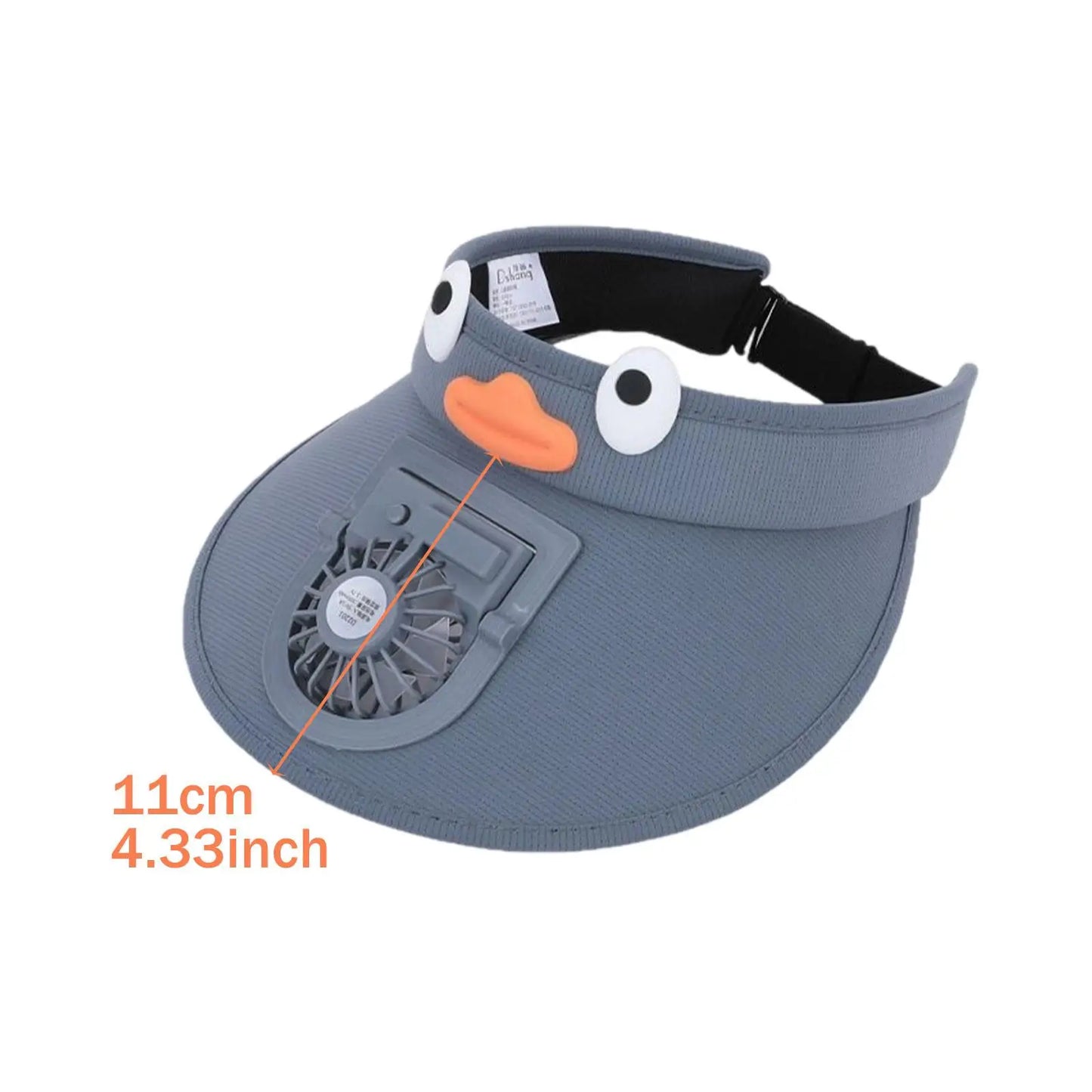 🧒 ChillHalo™  Lil’ Breeze – Viso Hat For Kids