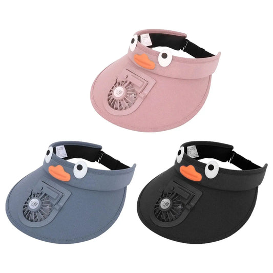 🧒 ChillHalo™  Lil’ Breeze – Viso Hat For Kids