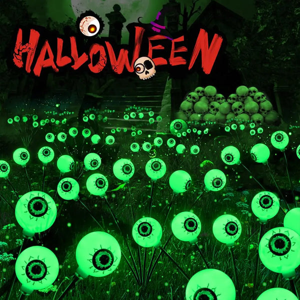 Spooky Solar Eyeball Lights