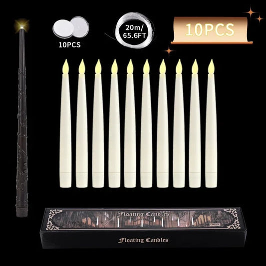 Enchanting LED Floating Candles. They Don’t Just Glow… They FLOAT.