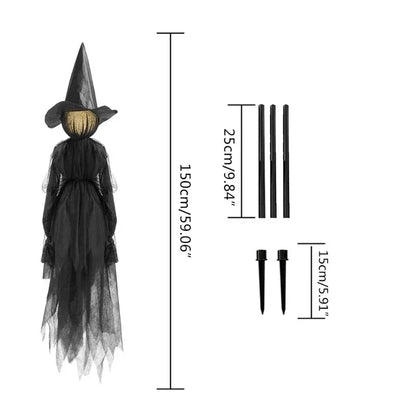 Spooky Witch Light Decor