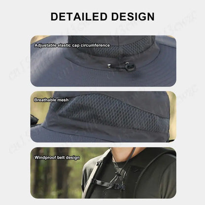 EZ Breezey Solar Sun Hat