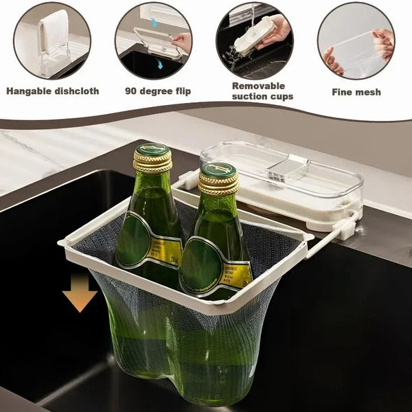 Space-Saving Kitchen Corner Rack