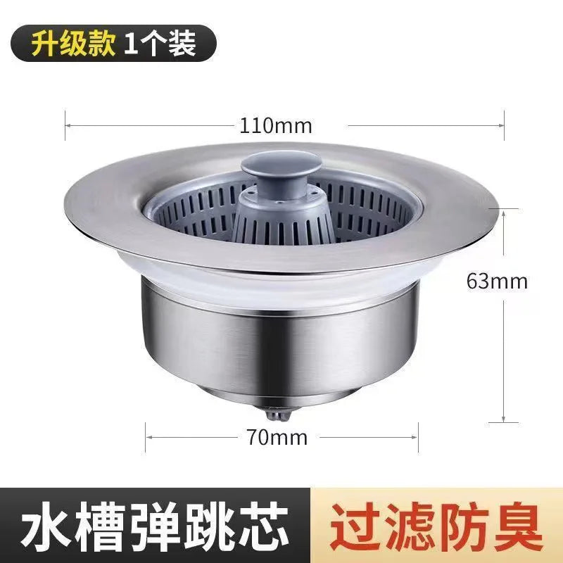 Universal Kitchen Sink Stopper